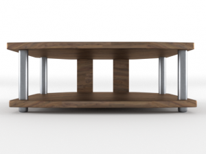 wood tv stand 3D Model
