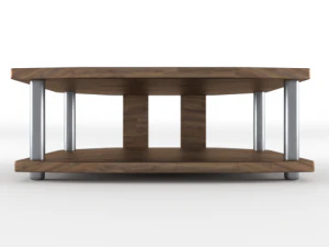 wood tv stand 3D Model