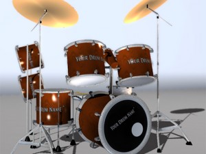 Drum Modello 3D