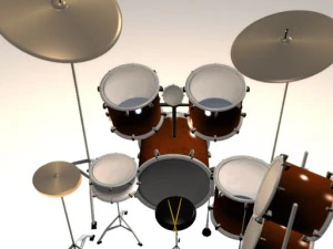 Drum 3D Model