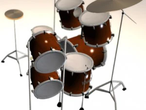 Drum 3D Model
