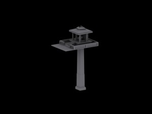 spirit house small 3D Model