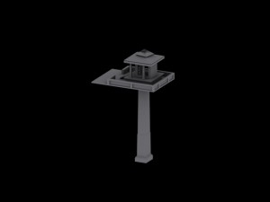 spirit house small 3D Model