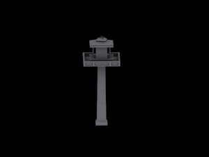 spirit house small 3D Model