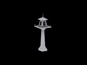 spirit house small 2 Modelo 3D