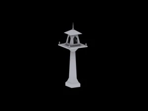 spirit house small 2 3D Model