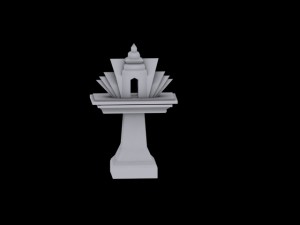 spirit house 3 3D Модель