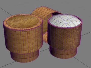 stick rice box 3D Model