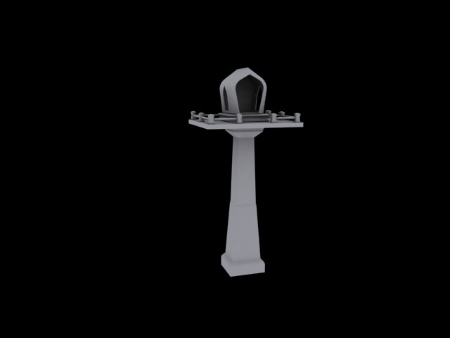 spirit house05 Model 3D .c4d .max .obj .3ds .fbx .stl .blend