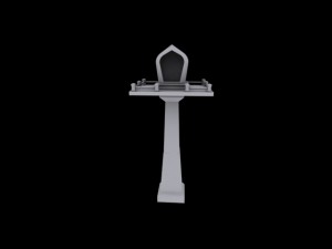 spirit house05 Model 3D