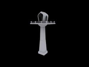 spirit house05 Model 3D