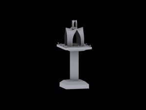 spirit house 09 3D Model