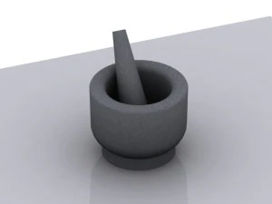 mortar 3D Model