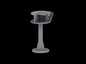 modern spirit house 3D Model