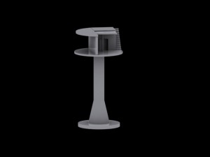 modern spirit house 3Dモデル