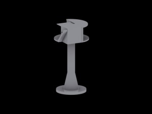 modern spirit house 3Dモデル