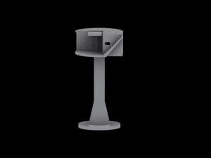 modern spirit house 3D Model