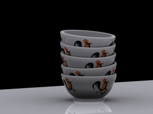 cup double by 3dsmax7 Modèle 3D