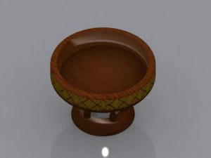 a khan tok the lanna people northern thailand 3D Model