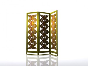 thai partition room Modello 3D