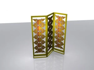 thai partition room 3D Model