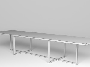 designer dining table 3D Model