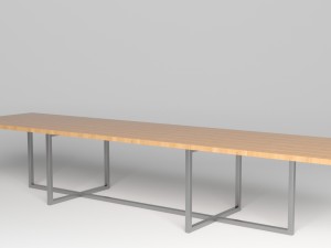 designer dining table 3D Model
