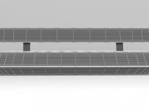 futuristic sofa 3D Model