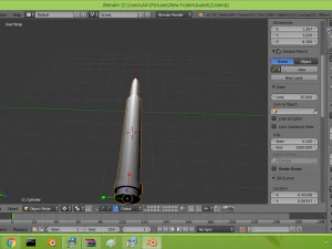 2 different types of bullets 3D Model