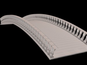 stone bridge 3D 模型