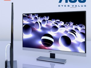monitor aoc d2757ph Modèle 3D