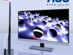 monitor aoc d2757ph 3D Model