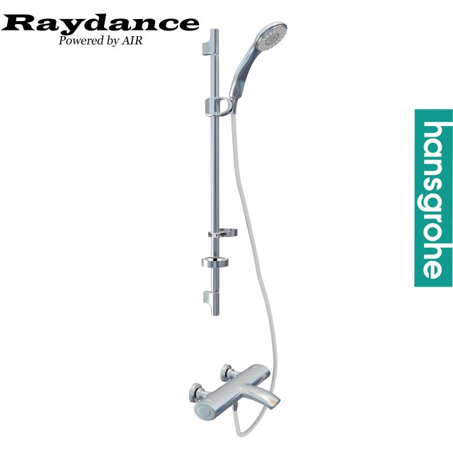 hansgrohe raindance shower panel Model 3D .c4d .max .obj .3ds .fbx .stl .blend 