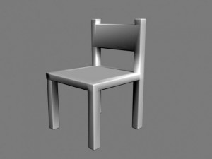 chair Modello 3D