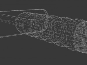 low poly sword 3D Model