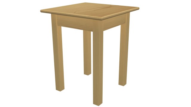 low poly stool Modello 3D .c4d .max .obj .3ds .fbx .stl .blend 