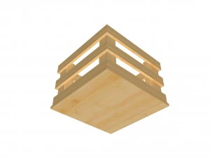 low poly box 3D Model