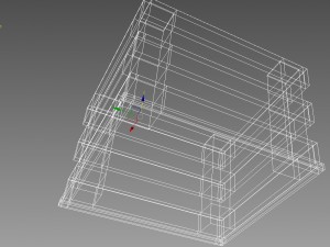low poly box 3D Model
