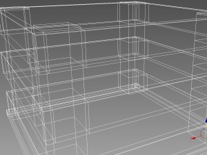 low poly box 3D Model