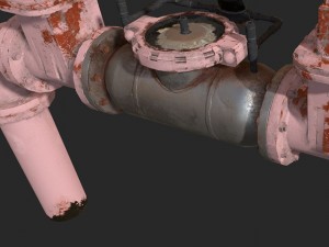 backflow prevention device water main 3D 模型