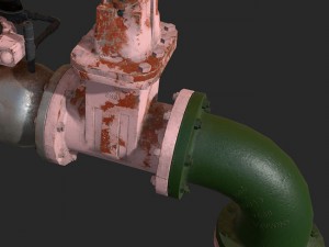backflow prevention device water main 3D 模型