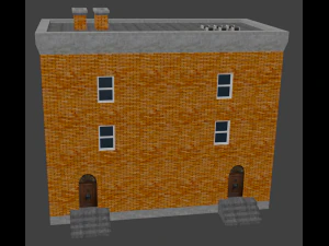 town house 3D Model