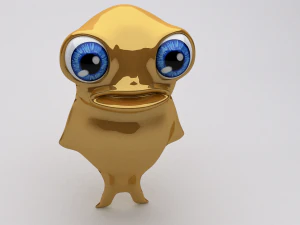 cartoon fish 3D Model