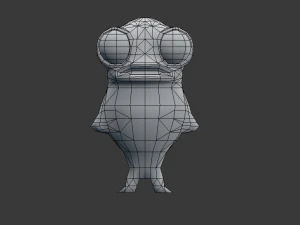 cartoon fish 3D Model