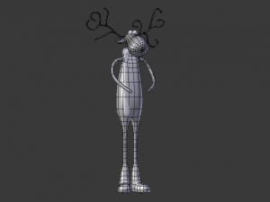 cartoon deer toy 3D मॉडल