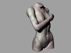 sculptor-statuette Model 3D