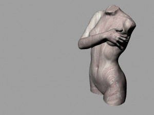 sculptor-statuette Model 3D
