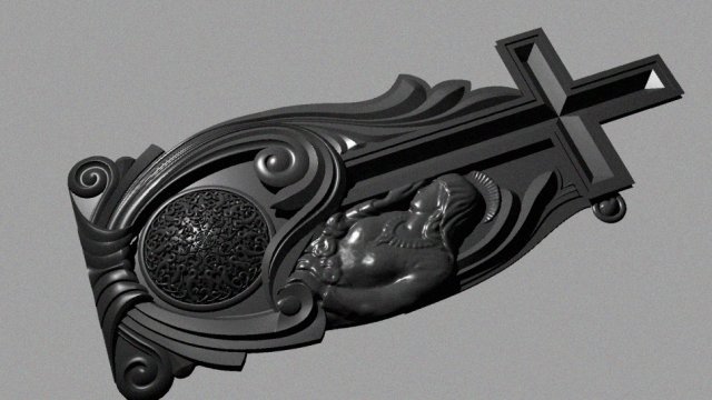 carve-wooden Model 3D .c4d .max .obj .3ds .fbx .stl .blend