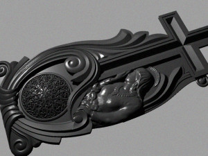 carve-wooden 3D 모델