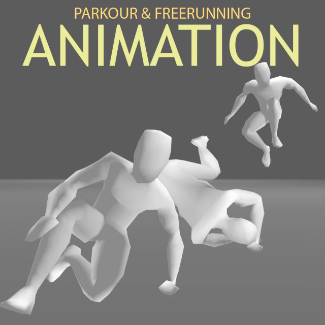 parkour and freerunning - roll animation 3D Model .c4d .max .obj .3ds .fbx .stl .blend